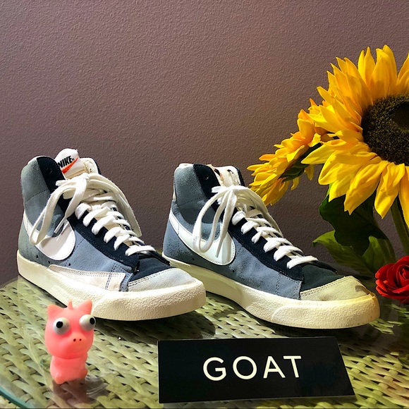 Sold! VNTG Nike Blazer Mid '77 Vintage Cool Grey Size 8 - Picture 2 of 9